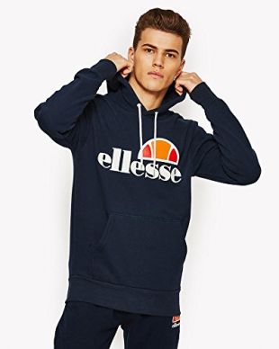 ellesse Herren Kapuzenpullover Gottero pink (71) L