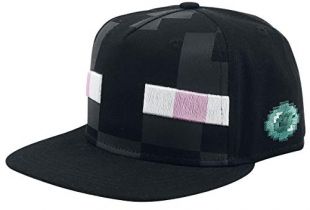 Minecraft gorra de béisbol Enderman base cap negro