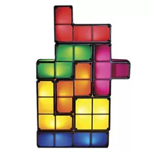 Tetris Lampe de table Tetrimino Lampe