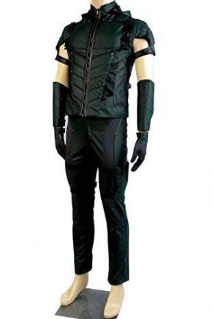 Daiendi Green Arrow Season 4 Leather Cosplay Costume (No Quiver) Adult EU Size XL