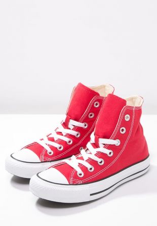 Converse - converse montantes rouges