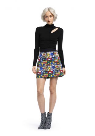 SOPHIE CUTOUT TURTLENECK