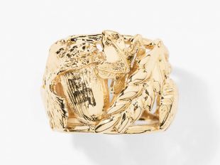 Aurélie Bidermann Bague Aurélie Or