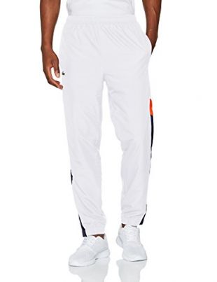 Lacoste Sport Men's Xh8248 Sportswear, White (Blanc/Marine-Mexico), Large (Manufacturer Size: 5)