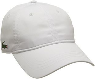 Lacoste Sport Herren Rk2447 Baseball Cap, Weiß (Blanc), One Size (Herstellergröße: TU)