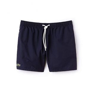 Lacoste Herren MH7092 Shorts, Blau (Marine/Rois M0P), L (Herstellergröße: L)