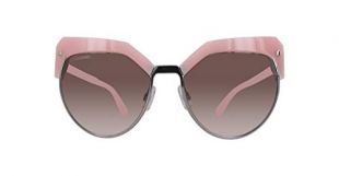 Dsquared2 DQ0254 73F 57 Monturas de gafas, Rosa Op\\Marrone Grad, 57.0 Unisex Adulto
