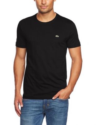 Mens Lacoste TH2038 Plain T-Shirt - Small Size 3