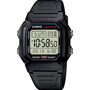 Casio Collection  W-800H-1AVES, Reloj Digital Unisex, Negro