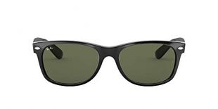 Ray Ban MOD. 2132, Gafas de Sol Unisex, Negro (Black Frame/Green), 52 mm