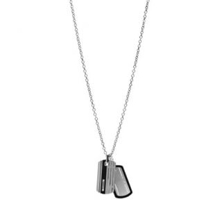 Fossil Colgante de Hombre con Acero Inoxidable