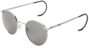 Randolph Engineering P-3 Bright Chrome Sunglasses - Gray Glass Cable 49/23MM