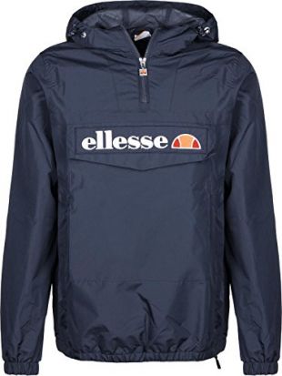 Ellesse Quarter Zip Overhead Jacket Navy Blue S