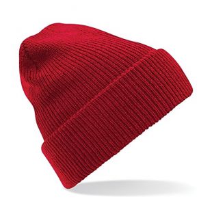 Beechfield Heritage Ladies/Womens Premium Plain Winter Beanie (One Size, Classic Red)