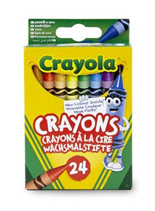 Crayola - Loisir Créatif - 24 Crayons À La Cire