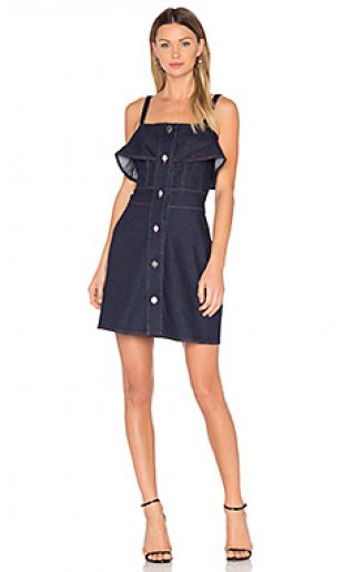 DENIM MINI DRESS - SEE BY CHLOE