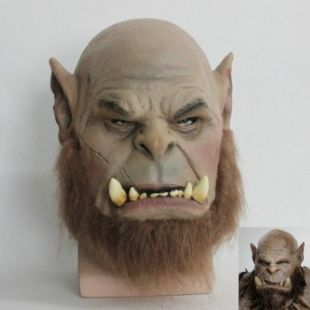 World of Warcraft 2016 Movie Ogrim Doomhammer Latex Mask