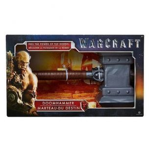 Warcraft film marteau Jakks jeu vidéo horde memorabilia