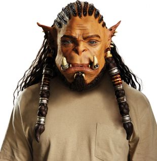 Licensed World Of Warcraft Durotan Deluxe Mask Adult Costume Accessory