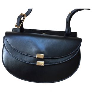 Sac baguette georgia en cuir CHLOÉ Noir