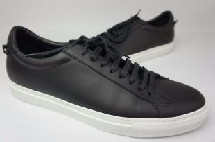 Givenchy Black Urban Knots Lo Men's Leather Sneakers
