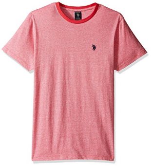 U.S. Polo Assn. Men's Short Sleeve Solid Crew Neck Classic Fit T-Shirt