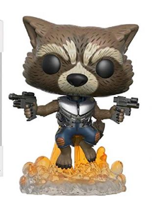 Marvel Guardians of the Galaxy Wackelkopf Figur Rocket Raccoon Vol. 2 Marvel Funko Pop Vinyl 11cm