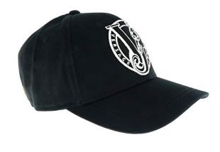 Versace EE8GTAKK2 E899 Black Baseball Cap for Mens
