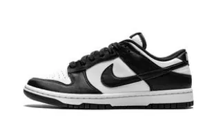 Nike Mens Dunk Low Retro DD1391 100 Black/White - Size 9