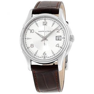 Hamilton Orologio da Polso da Uomo Jazzmaster Gent HML-H32411555 Analogico al Quarzo, Acciaio Inox