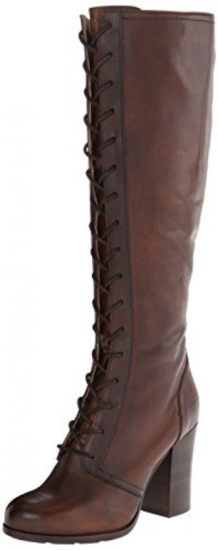FRYE Women's Parker Tall Lace-Up Riding Boot