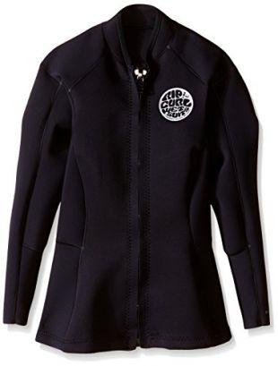 Rip Curl Women's Dawn Patrol Long Sleeve Jacket, Blue, Size 6
