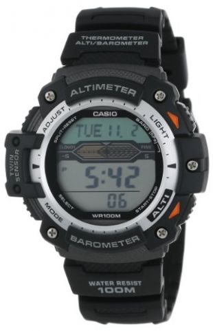 Casio Men's Sport SGW300H-1AV Black Resin Quartz Watch with Digital Dial