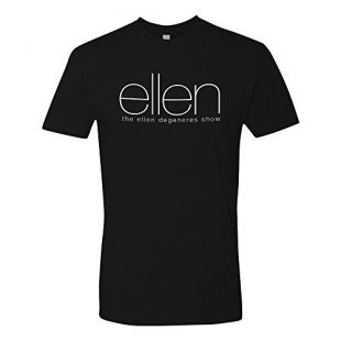 Classic Official Ellen Show Crew Neck T-Shirt - Black