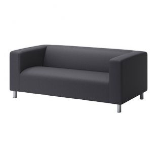Ikea Klippan Loveseat Slipcover-vissle Gris 502.788.54