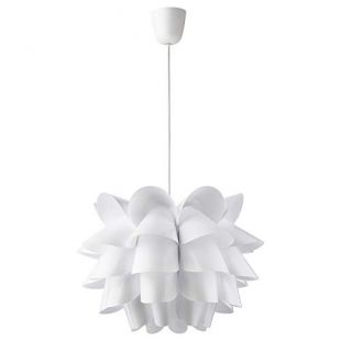 Ikea 600.713.44 Knappa Pendant Lamp, White