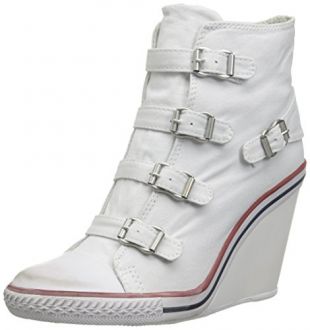 Ash Women's Thelma Bis Fashion Sneaker,White,38 EU/8 M US