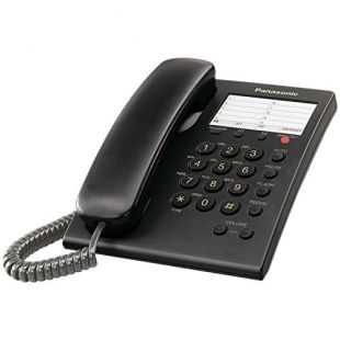 Panasonic kx-ts550b – téléphone (téléphone analogique, Noir)