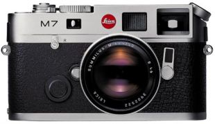 Leica M7 Rangefinder film camera 35 mm Silver - film cameras (Rangefinder film camera, 35 mm, 25-5000, 2 s, 0.85x, 1/50-1/1000)