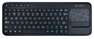 Logitech Wireless Touch Keyboard K400 Radio Transfer, PC/Mac, Keyboard