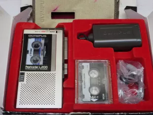 Pearlcorder L200 Voice Recorder Handheld MicroCassette