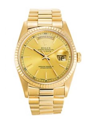 18ct Gold Rolex Daydate Watch worn by Blake Alec Baldwin in