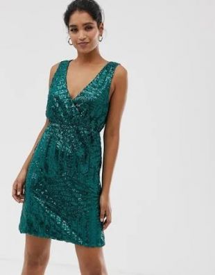 Robe à sequins