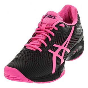 Asics - ASICS Womens Gel-Solution Speed 3 Sneaker, Black/Hot Pink ...