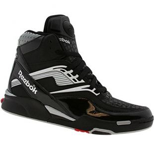 Reebok Men's Twilight Zone Pump - BBerry (Black/Medium Grey/Silver/White)
