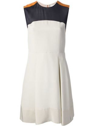 3.1 Phillip Lim 'CLIQUE' TRI-COLOUR DRESS
