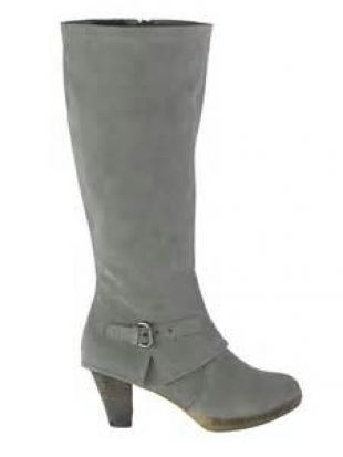 bottes montantes  grises