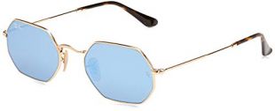 Ray-Ban 0Rb3556N 001/9O Gafas de Sol, Gold, 53 Unisex-Adulto
