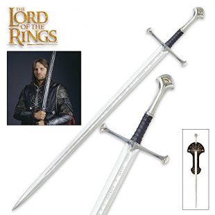 United Cutlery, Herr der Ringe: Anduril - Aragorns Schwert, 1/1 (Originalgröße, 134 cm)