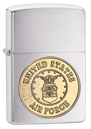 Zippo Air Force Cromo - Encendedor de Cocina (Cromo, 1 Pieza(s))